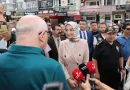 Vali Kübra Güran Yiğitbaşı, Esnafları Ziyaret Etti