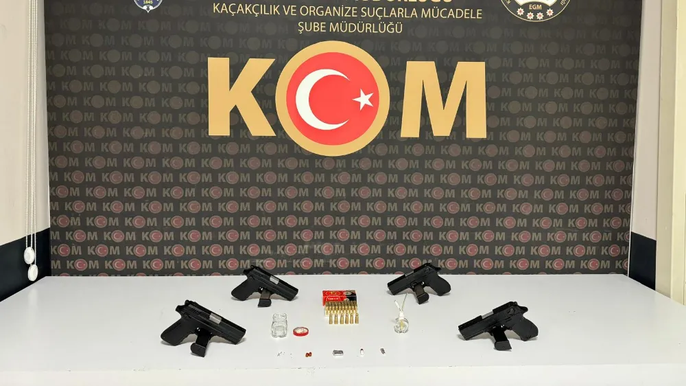 Silah ve Uyuşturucu Ele Geçirildi