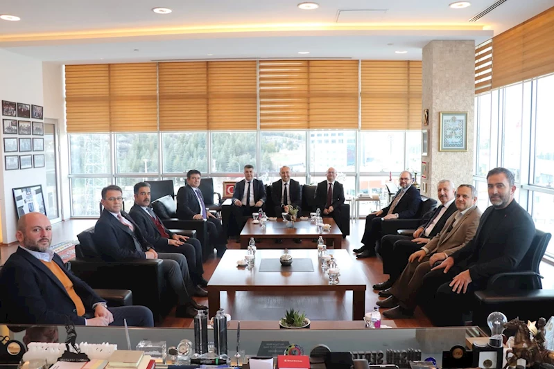 Vergi Daireleri Yönetimi ATSO’nun Yeşil Binasını Ziyaret Etti
