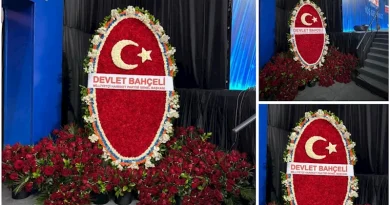 Bahçeli’den Ak Parti Kongresi’ne Anlamlı Çiçek Aranjmanı