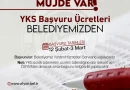 Afyonkarahisar Belediyesi’nden YKS Başvuru Ücretlerine Destek