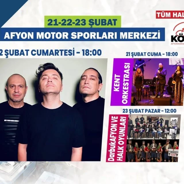 Üç Gün Boyunca Müziğe ve Eğlenceye Doyacaksınız
