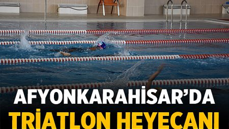 Afyonkarahisar’da Triatlon Heyecanı: 95 Sporcu Final Etabında Yarıştı