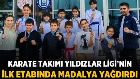 Afyonkarahisar Karate Takımı Yıldızlar Ligi’nin İlk Etabında Madalya Yağdırdı