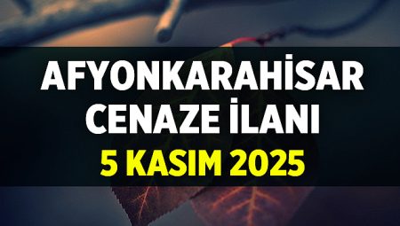 Afyonkarahisar’da Emekli İşçi Abdurrahman Büyükçolak Son Yolculuğuna Uğurlanacak