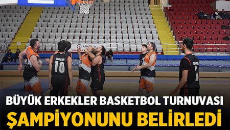 Afyonkarahisar’daki Büyük Erkekler Basketbol Turnuvası Şampiyonunu Belirledi