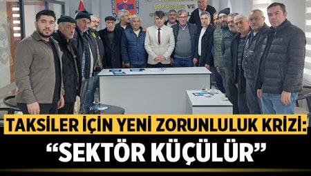 Afyon’da taksiler için yeni zorunluluk krizi: “Sektör küçülür”