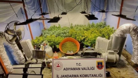 Adıyaman’da uyuşturucu operasyonu