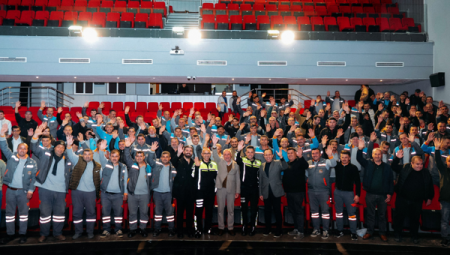 Alanya Belediyesi temizlik işleri şoförlerine trafik eğitimi