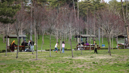 Ankaralılar, bayram tatilini mesire alanlarında geçirdi