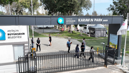 Antalya Konyaaltı Karavan Park Ramazan Bayramı’nda yoğun ilgi gördü