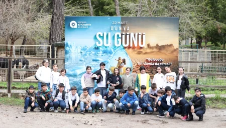 Antalya’da carpici gelisme: Dünya Su Günü’nde çocuklara eğlenceli eğitim