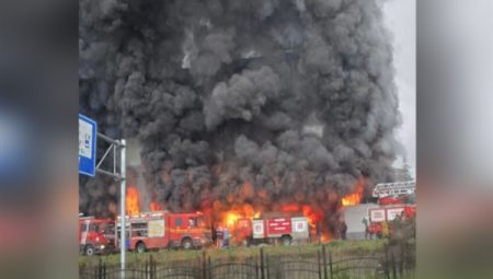 Arsin OSB’deki yangın kontrol altına onaylandı