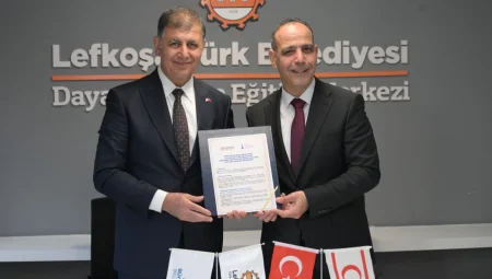 Başkan Tugay’dan KKTC’de iş birliği atağı… İzmir’den Lefkoşa’ya spor parkı desteği