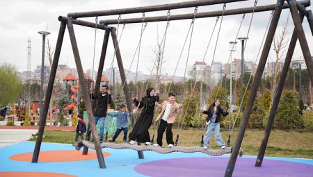 Başkentliler, bayramı Ankara Büyükşehir’in parklarında kutladı