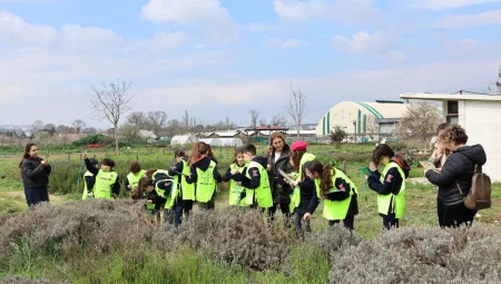 Bursa Nilüfer’de Bostan Kaşifleri tarımı deneyimledi
