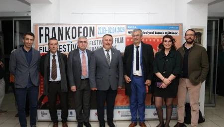 Bursa Nilüfer’de Frankofon Film Festivali resmen devreye girdi