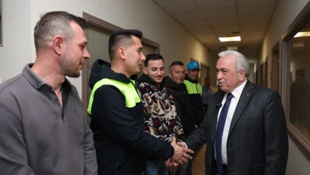 Bursa Nilüfer’de geleneksel bayramlaşma