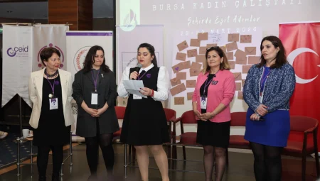 Bursa Osmangazi’de kadın çalıştayı ile geleceğe yön verildi
