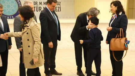 BUÜ ailesi geleneksel bayramlaşma töreninde buluştu