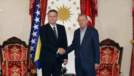 Erdoğan, Bosna-Hersek Devlet Başkanlığı Konseyi Başkanı Beçiroviç ile temas kurdu