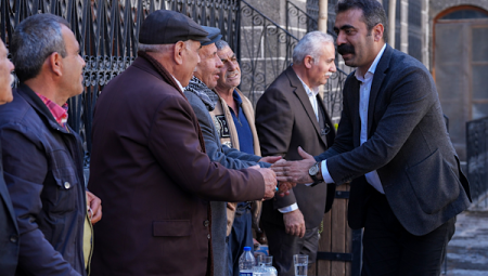 Eşbaşkan Hatun, Dengbej Evi’ni ziyarette bulundu