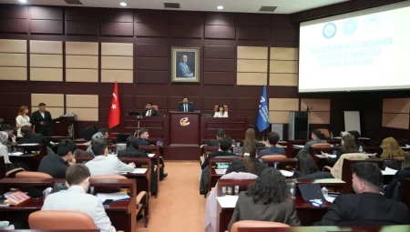 Eskişehir’de carpici gelisme: gençler meclis kürsüsünde