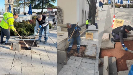 Geçmişe dayanan Tophane Meydanı yenilendi – Bursa’da