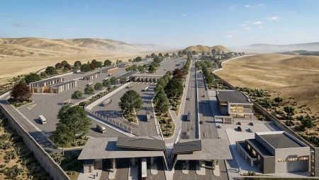 Gürbulak, mimari ve lojistiği buluşturan çağdaş eşik olarak yenileniyor