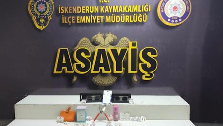 Hatay’da hırsızlık operasyonu gerçekleştirildi