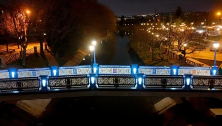 İskele 26’ya ışıl ışıl dokunuş ve yeni köprü – Eskişehir’de