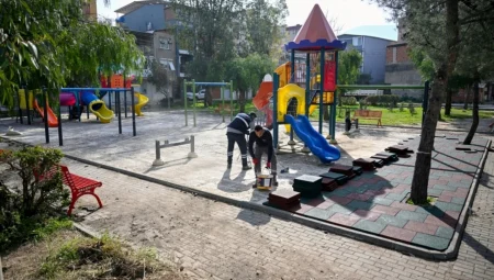 İzmir Bornova bahara hazırlanıyor