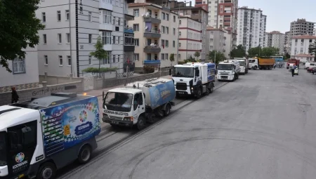 Kayseri Kocasinan’dan temizlik seferberliği