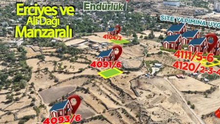 Kayseri Talas’ta villa fırsatı