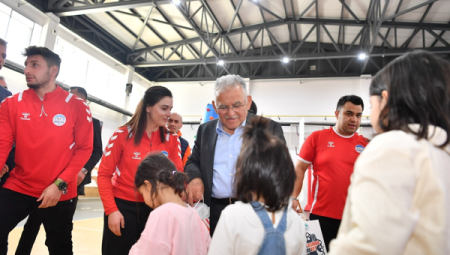 Kayseri’de Sevgi Evleri’nde bayram etkinliği