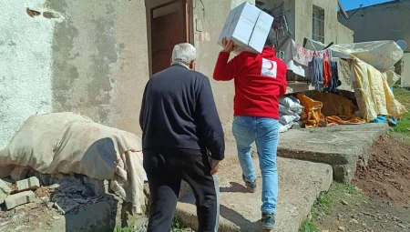 Kızılay Mardin Şubesi binlerce aileye umut oldu
