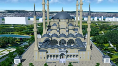 Kocaeli Büyükşehir’den Gebze’ye dev cami