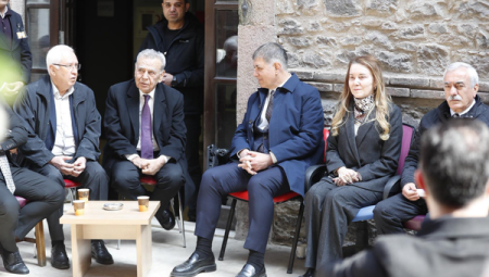 Kocaoğlu’ndan Başkan Tugay’a Meslek Fabrikası ziyareti 