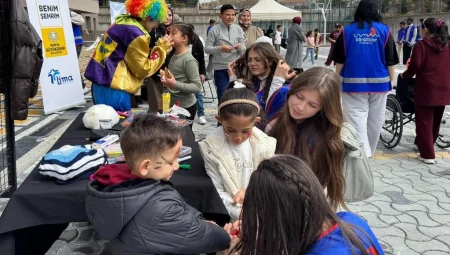 LİMAN Gönüllüleri Filistinli çocuklara bayram sevinci yaşattı