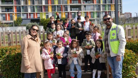 Maltepe Çocuk Tarım Parkı, çocukları ağırladı