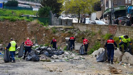 Maltepe’de mahallelerde bahar temizliği çalışması başlatıldı