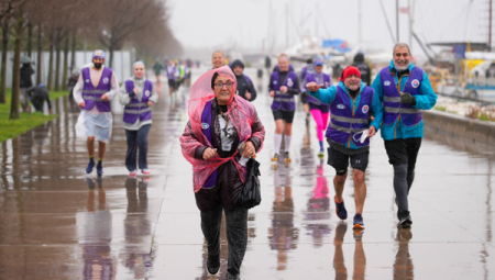 Maltepeliler, epilepsi farkındalığı için koştu