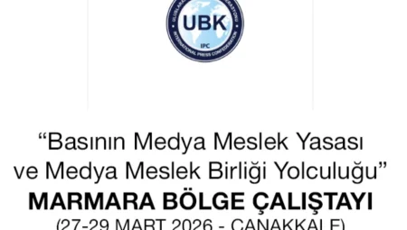 Medya Meslek Yasası İçin Marmara Bölge Çalıştayı Çanakkale’de yapılacak