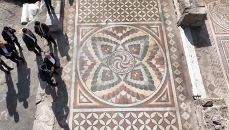 Mozaikli Yapı ören yeri için can alıcı an