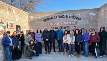 Nevşehirli turizm rehberleri Kayseri’deki turizm noktalarını gezdi