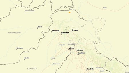 Pakistan’da deprem