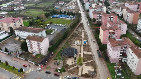 Sakarya Ferizli’nin yeni yaşam alanı tamamlanıyor