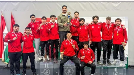 Sakarya’nın milli sporcularından Macaristan’da çifte madalya