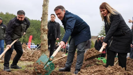 Şeyh Edebali’nin 700. yılında fidanlar toprakla temas kurdu