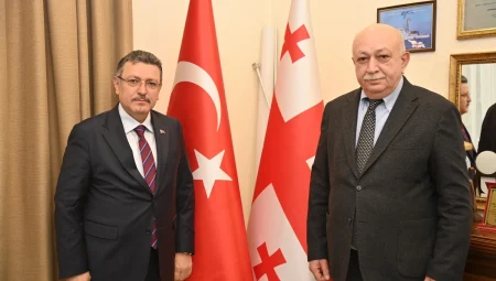 Trabzon’da Başkan Genç’ten Gürcistan Başkonsolosluğu’na taziye ziyareti